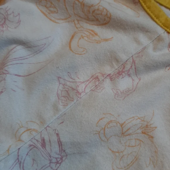 Looney Tunes 2 Piece Tweety Bird Flip Sequins T-Shirt and Shorts - Picture 3 of 8